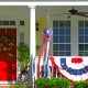 Glitzhome 60.25"H Patriotic Americana Eagle Windsocks