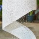 Glitzhome 31.25"H Mid-Century Modern Faux Terrazzo Spiral Shaped Polyresin Outdoor Fountain with Pump and LED Light (KD)