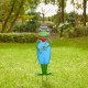 Glitzhome 36"H Multi-functional 3-in-1 Metal Standing Frog Garden Yardstake, Wall Decor, Floor Decor (KD)