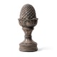 Glitzhome 22.5"H MGO Bronze Artichoke Garden Statue