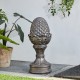 Glitzhome 22.5"H MGO Bronze Artichoke Garden Statue