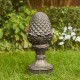 Glitzhome 22.5"H MGO Bronze Artichoke Garden Statue