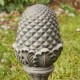 Glitzhome 22.5"H MGO Artichoke Garden Statue