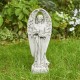 Glitzhome 20.5"H MGO Standing Archangel Garden Statue