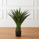 Glitzhome 3.25ft. Faux Agave Plant in Pot