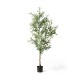 Glitzhome 6ft. Faux Olive Tree in Pot