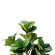 Glitzhome 5ft. Faux Fiddle Leaf Fig Tree in Pot
