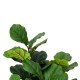 Glitzhome 3.5ft. Faux Fiddle Leaf Fig Tree in Pot