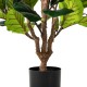 Glitzhome 3.5ft. Faux Fiddle Leaf Fig Tree in Pot