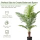Glitzhome 3.5ft. Faux Areca Palm Tree in Pot