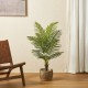 Glitzhome 3.5ft. Faux Areca Palm Tree in Pot