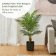 Glitzhome 3.5ft. Faux Areca Palm Tree in Pot