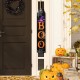 Glitzhome 35.5"H Fall and Halloween Wood Reversible Tag Porch Sign