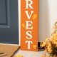 Glitzhome 35.5"H Fall and Halloween Wood Reversible Tag Porch Sign
