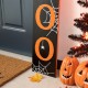 Glitzhome 35.5"H Fall and Halloween Wood Reversible Tag Porch Sign