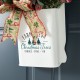 Glitzhome 21"H Christmas Pine Needle & Berry Ribbon Centerpiece