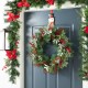 Glitzhome 24"D Christmas Pinecone & Berry Wreath