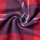 Glitzhome 60"L*50"W Acrylic Plaid Woven Throw 400g