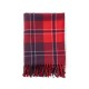 Glitzhome 60"L*50"W Acrylic Plaid Woven Throw 400g
