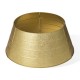 Glitzhome 25.75"D Gold Metal Glitter Tree Collar (KD)