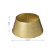 Glitzhome 25.75"D Gold Metal Glitter Tree Collar (KD)