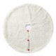 Glitzhome 48"D Red & White Plaid Reversible Sherpa/Flannel Christmas Tree Skirt