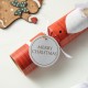 Glitzhome 8PK 1.50"D X 10"H Christmas Santa & Snowman Party Cracker with Gift Contents