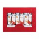 Glitzhome 8PK 1.50"D X 10"H Christmas Santa & Snowman Party Cracker with Gift Contents