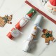 Glitzhome 8PK 1.50"D X 10"H Christmas Santa & Snowman Party Cracker with Gift Contents