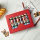 Glitzhome 8PK 1.50"D X 10"H Christmas Nutcracker Party Cracker with Gift Contents