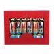 Glitzhome 8PK 1.50"D X 10"H Christmas Nutcracker Party Cracker with Gift Contents