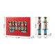 Glitzhome 8PK 1.50"D X 10"H Christmas Nutcracker Party Cracker with Gift Contents