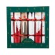 Glitzhome 6PK 2"D X 12"H Christmas Santa, Snowman, Penguin & Reindeer Party Cracker with Gift Contents