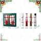 Glitzhome 6PK 2"D X 12"H Christmas Santa, Snowman, Penguin & Reindeer Party Cracker with Gift Contents
