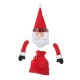 Glitzhome 20"H Christmas Fabric Santa Ornament