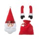 Glitzhome 20"H Christmas Fabric Santa Ornament