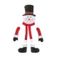 Glitzhome 20"H Christmas Fabric Snowman Ornament