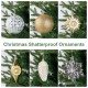 Glitzhome 160ct Christmas Elegant Silver & Gold Deluxe Boxed Shatterproof Ornaments