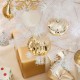 Glitzhome 160ct Christmas Elegant Silver & Gold Deluxe Boxed Shatterproof Ornaments