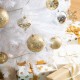 Glitzhome 160ct Christmas Elegant Silver & Gold Deluxe Boxed Shatterproof Ornaments