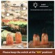 Glitzhome Set of 2 9.75 Metal Woven Orange Solar Powered  Outdoor Hanging Lantern