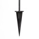 Glitzhome 30"H Set of 2 Solar Powered Butterfly Scene Pattern Garden Lamp or Pathway Light with Ground Stake (KD)