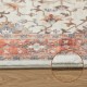 Glitzhome 8" x 10" Oriental Ivory/ Red Area Rugs
