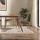 Glitzhome 8" x 10" Oriental Ivory/ Red Area Rugs