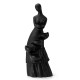 Glitzhome 39.75"H 5-Tiered Modern Abstract Women Sculpture Polyresin Outdoor Fountain with Pump and LED Light (KD)