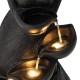 Glitzhome 39.75"H 5-Tiered Modern Abstract Women Sculpture Polyresin Outdoor Fountain with Pump and LED Light (KD)