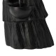 Glitzhome 39.75"H 5-Tiered Modern Abstract Women Sculpture Polyresin Outdoor Fountain with Pump and LED Light (KD)