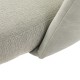Glitzhome Set of 2 Modern Two-Tone Color Counter Stool with Brown Metal Tapered Legs - Grey Fabric & Leatherette