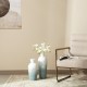 Glitzhome Set of 2 Abstract Ombre Aqua Metal Vases