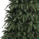 Glitzhome 11ft Pre-Lit Green Slim Fir Artificial Christmas Tree with 850 Warm White/Multi-color LED Lights, 9 Function, w/Remote Control, Simple Setup